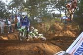 Photo MaitreFou - Auteur : Michael - Mots clés :  moto motocross terre saut vitesse championnat tampon 