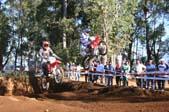 Photo MaitreFou - Auteur : Michael - Mots clés :  moto motocross terre saut vitesse championnat tampon 