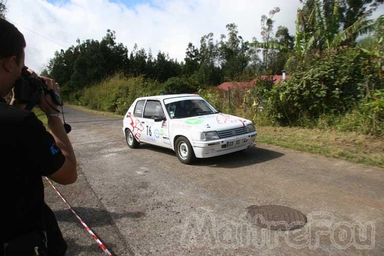 Photo MaitreFou - Auteur : Benjamin & Michael - Mots clés :  auto rallye saint benoit plaine palmistes etape 