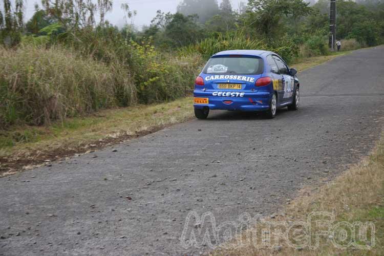 Photo MaitreFou - Auteur : Benjamin & Michael - Mots clés :  auto rallye saint benoit plaine palmistes etape 