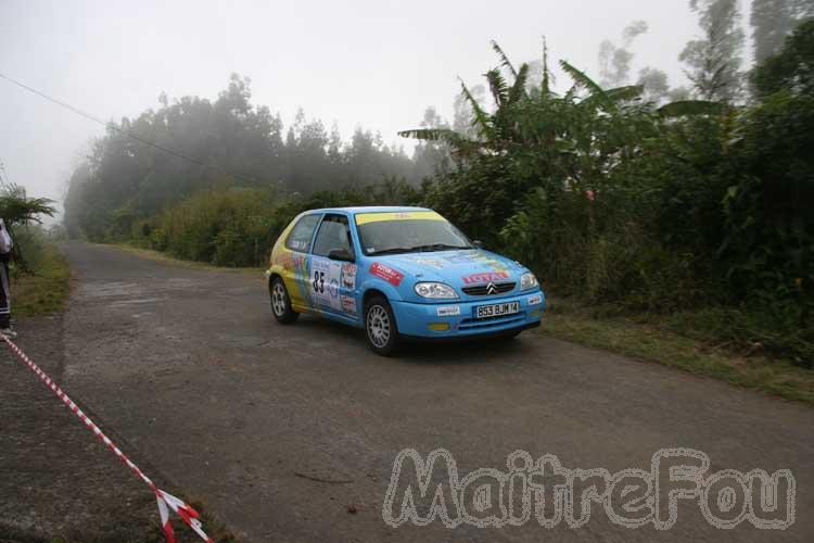 Photo MaitreFou - Auteur : Benjamin & Michael - Mots clés :  auto rallye saint benoit plaine palmistes etape 