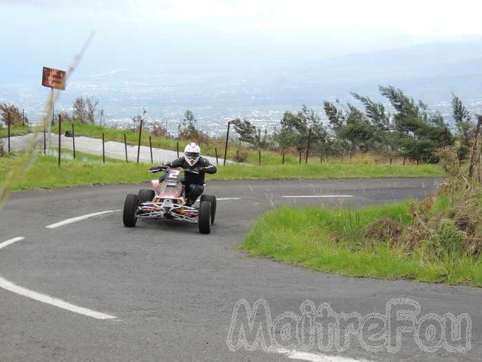 Photo MaitreFou - Auteur : Jean Marc G. - Yann H. - Mots clés :  moto course de cote quad cyclo trail supermotard routiere gros cube tampon notre dame de la paix 